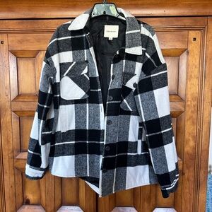 Thread & Supply Charcoal and Light Gray Jacket